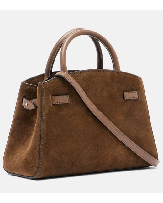 Sac Hudson Small En Daim A Anse Superieure DeMellier London en coloris Brown