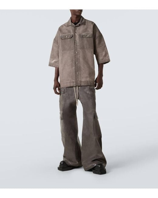 Rick Owens Oversize-Cargohose Bela in Gray für Herren