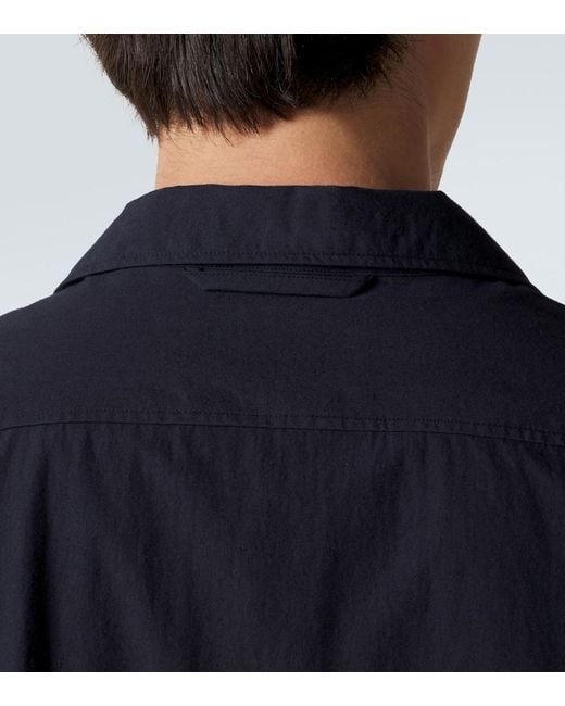 Studio Nicholson Blue Agios Cotton Shirt for men