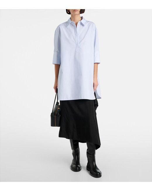 Jil Sander Blue Friday Cotton Poplin Shirt