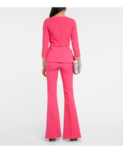 Safiyaa Pink Gathered Blouse
