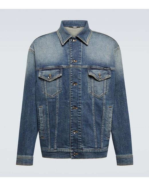 Dolce & Gabbana Blue Denim Jacket for men