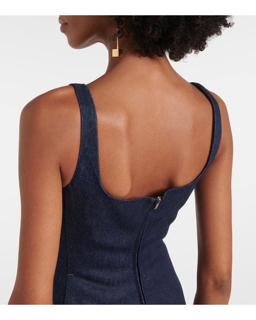 Jacquemus Blue La Robe De-Nîmes Spoglio