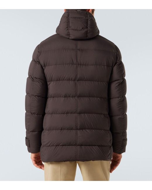 Herno Brown Down Jacket for men