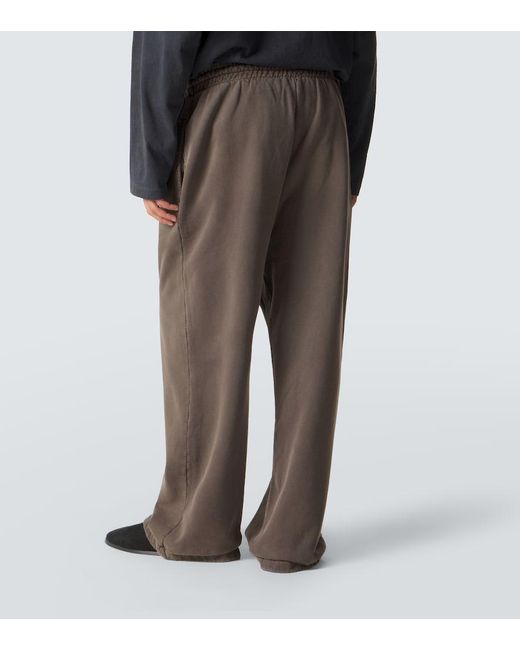 Fear Of God Brown Cotton Jersey Sweatpants for men