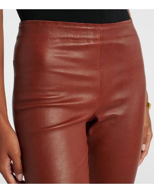 Stouls Jp Long Leather Flared Pants