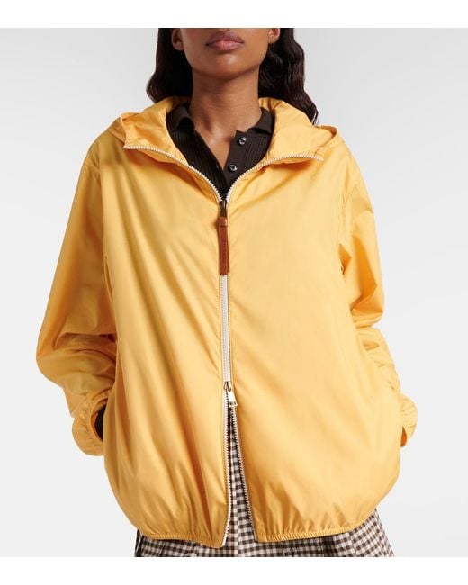 Moncler Yellow Fegeos Technical Jacket