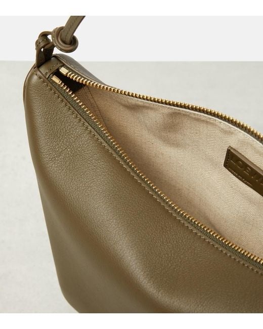 Loewe Brown Hammock Mini Leather Shoulder Bag