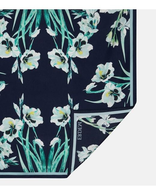Sciarpa di Erdem in Blue