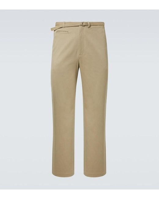 Auralee Natural Cotton Chinos for men