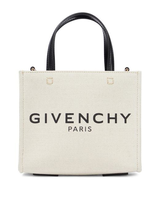 Givenchy G Mini Canvas Tote Bag | Lyst UK