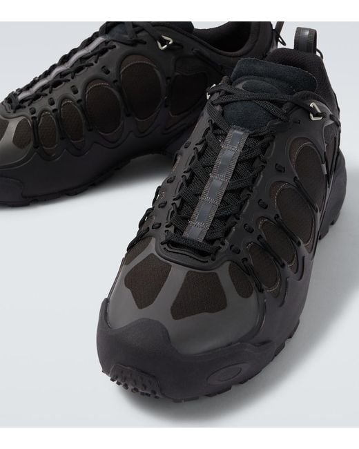 Junya Watanabe Black Oakley Mesh Sneakers for men