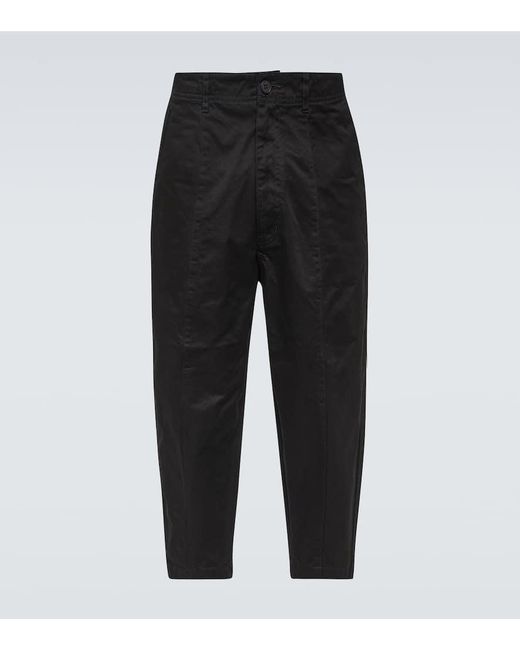 Pantalones deportivos de algodon Comme des Garçons de hombre de color Black