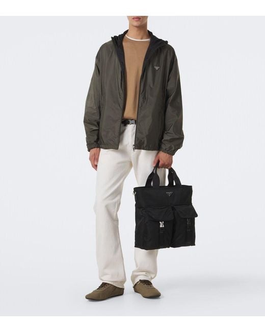 Bolso Explore De Re-Nylon Prada de hombre de color Black