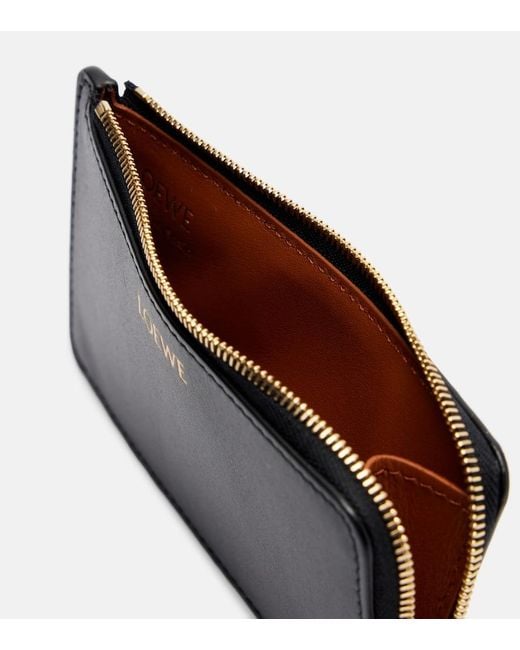 Loewe Black Leather Card Case