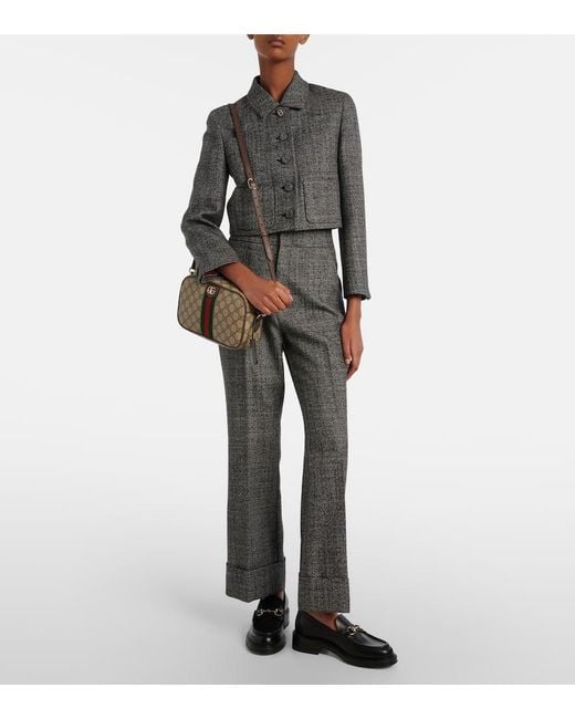 Gucci Green Ophidia Small Camera Bag