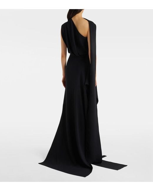 Maticevski Black Priority Draped Gown