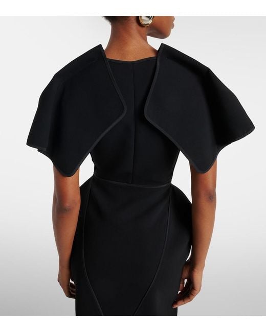 Robe Midi Coco Maticevski en coloris Black