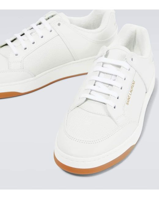 Saint Laurent Sneakers SL/61 aus Leder in White für Herren