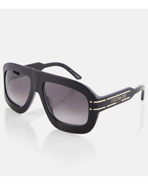 Dior Black Diorsignature M1U Sunglasses