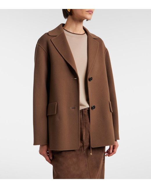 Max Mara Brown Wool Coat