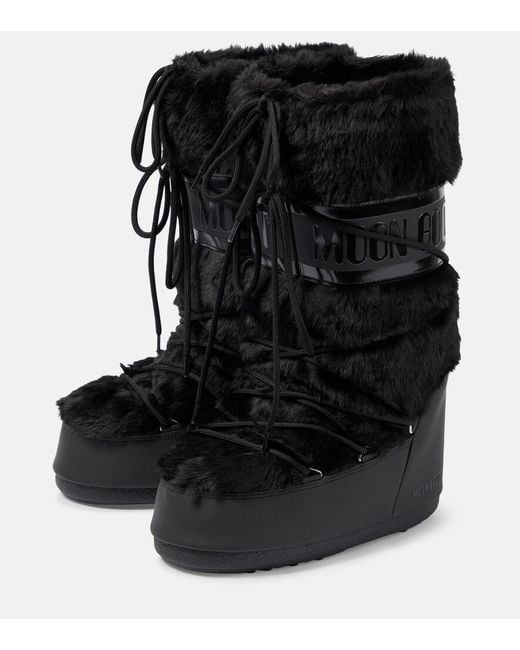 Moon Boot Black High Boot Ecopier