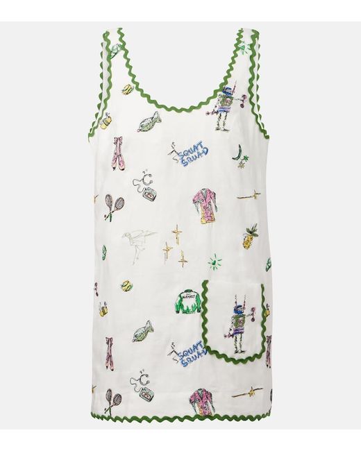 Abito Corto Play di ALÉMAIS in White