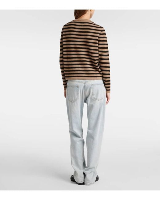 Jardin Des Orangers Brown Pullover Aus Wolle Und Kaschmir