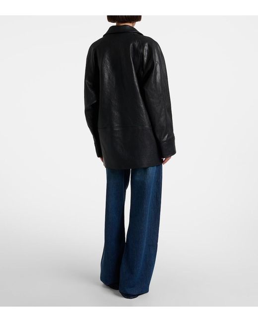 FRAME Blue Loose Low-Rise Wide-Leg Jeans