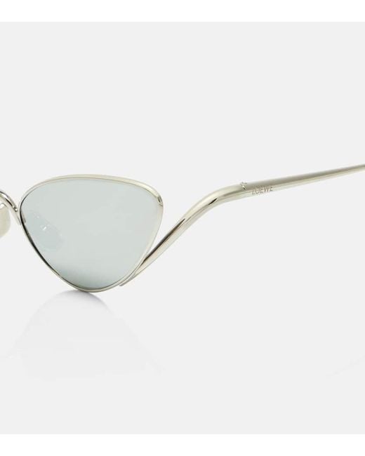 Loewe Metallic Signature Cat-Eye Sunglasses