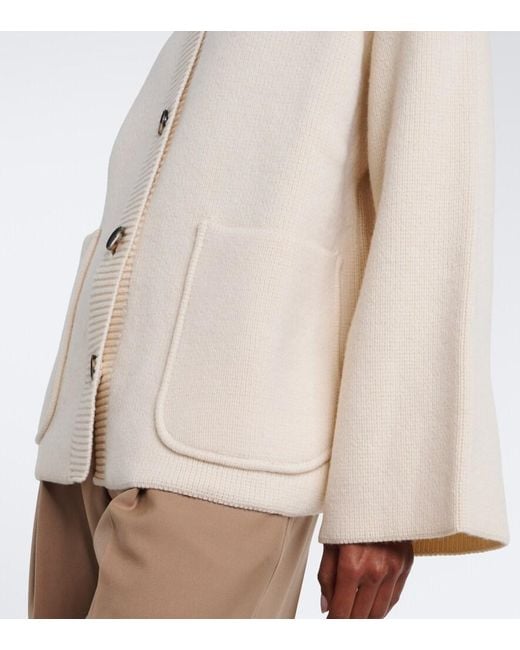 Proenza Schouler Natural Nelly Wool Jacket