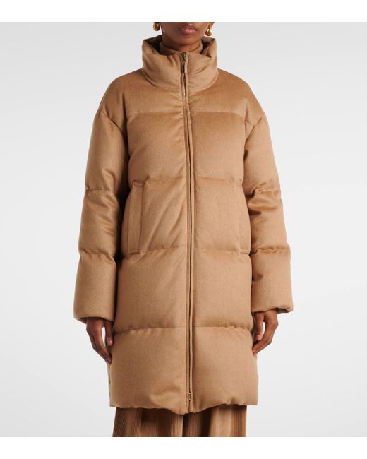Camel down coat hotsell