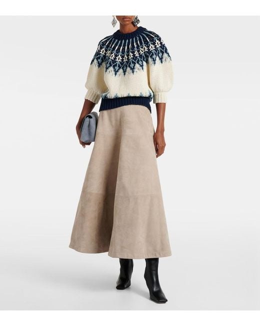 Jersey De Algodon Altuzarra de color Blue