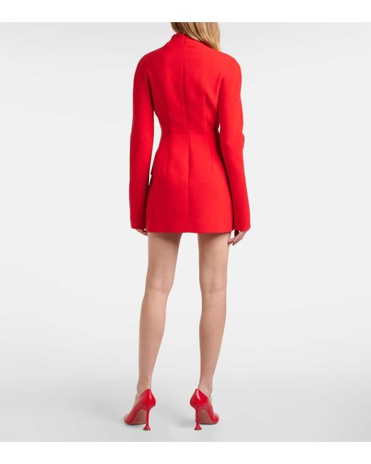 ワンピース SPORTMAX RED STRETCH VISCOSE AGRUME1234 MINI DRESS Short stretch viscose dress - RUNWAY, red | Sportmax