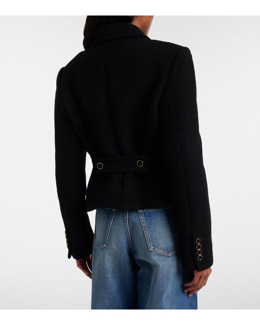 Chloé Black Wool-Blend Jacket