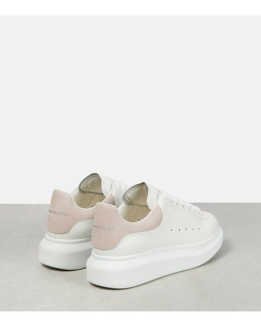 Alexander McQueen White Oversized-Sneakers