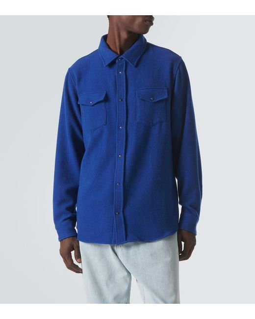 Surchemise En Cachemire God's True Cashmere pour homme en coloris Blue