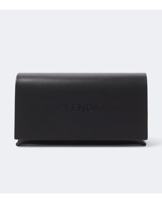Fendi Pink Screen Shield Sunglasses for men