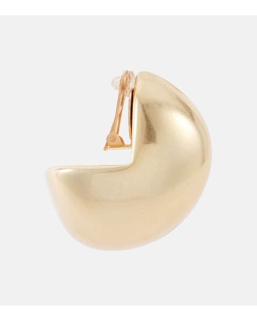 Max Mara White Ohrringe Fedra