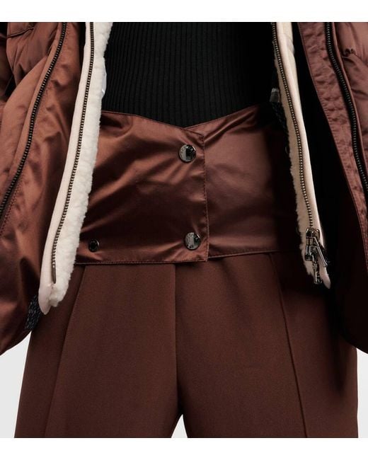 Bogner Brown Adele Down Ski Jacket