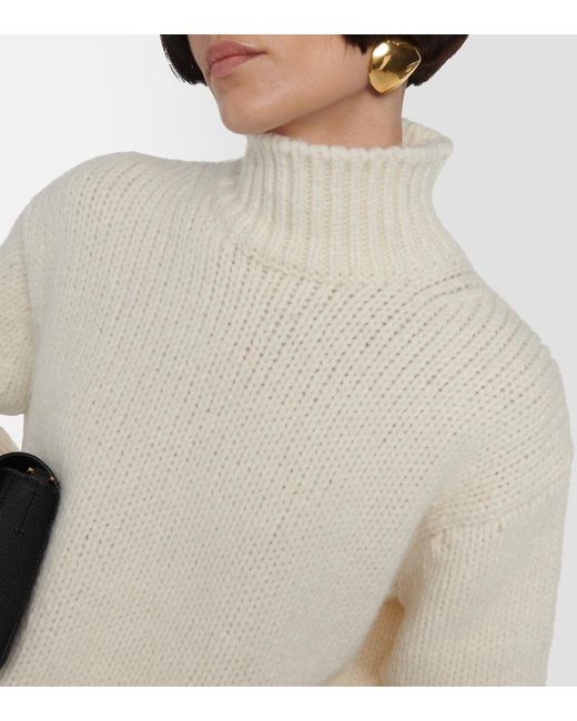 Tom Ford White Alpaca And Wool-Blend Sweater