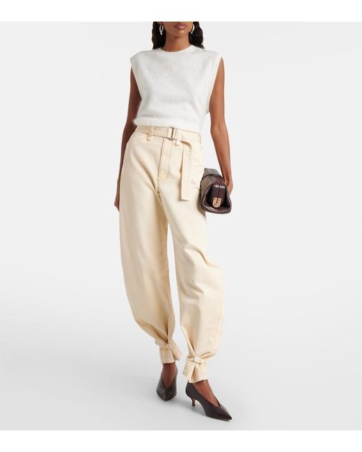 Lisa Yang White Yasmin Cashmere Sweater Vest