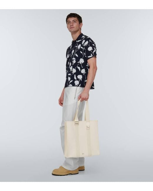 Jacquemus Le Cabas Cuerda Canvas-Shopper in Natural für Herren