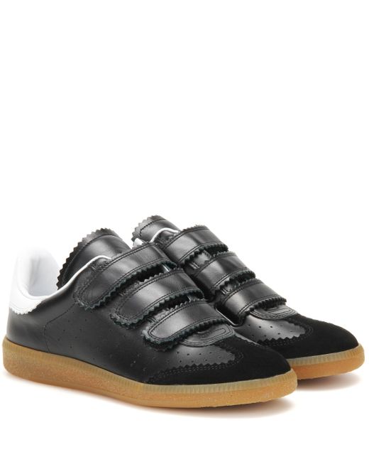 Isabel Marant Bobby Sneakers Zwart | Derodeloper.com