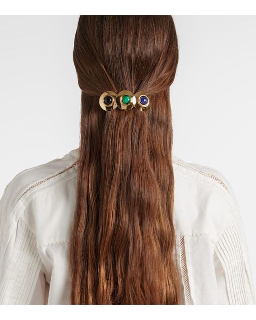 Pasador Alva Adornado Jennifer Behr de color Blue