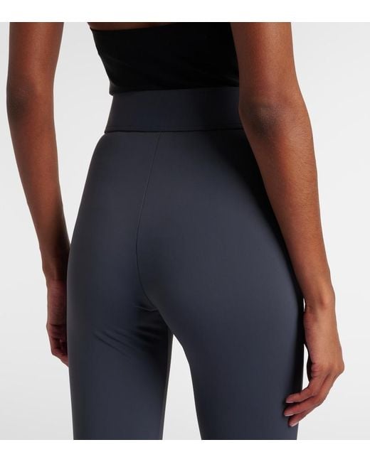 Pantalones De Jersey Con Cinturon Courreges de color Blue
