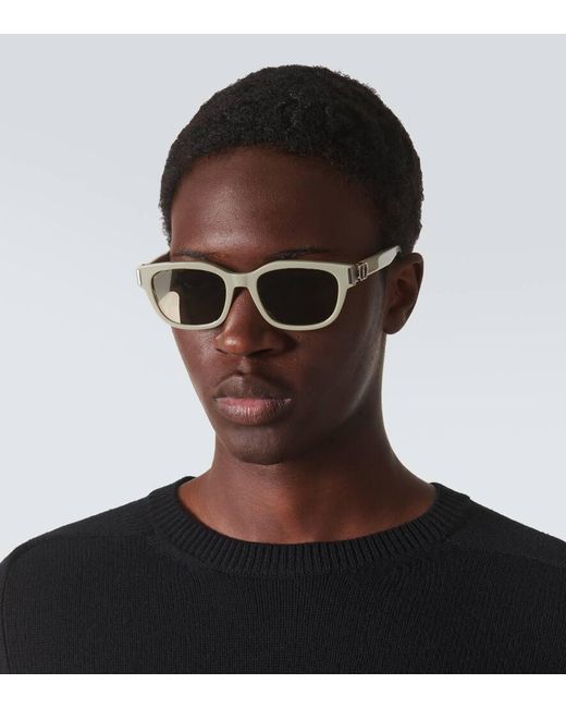 Gafas de sol cuadradas CD Icon S1I Dior de hombre de color Natural