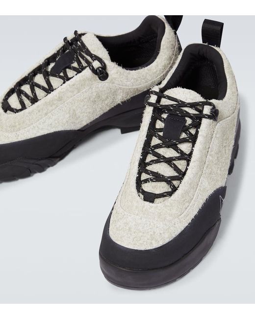 Roa White Cingino Sneakers for men