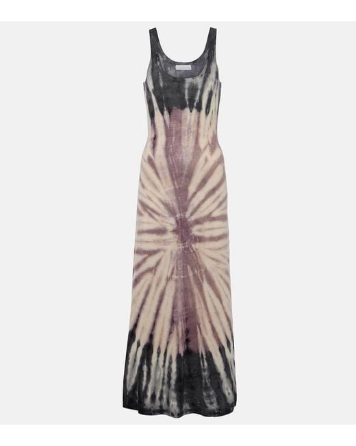 Robe Midi Beca En Cachemire Et Soie Gabriela Hearst en coloris Natural