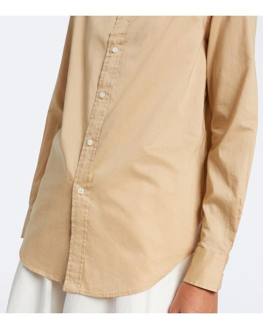 Polo Ralph Lauren Natural Cotton Poplin Shirt